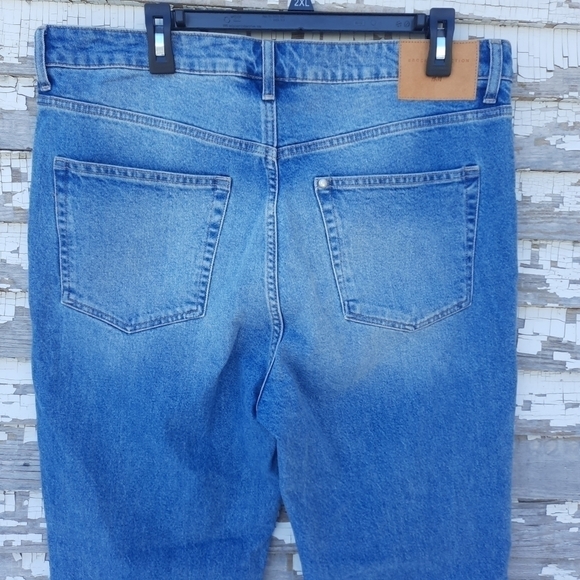 🌟 Brock Collection × H&M High Waist Ankle Jeans NWT size 14 - Picture 4 of 10